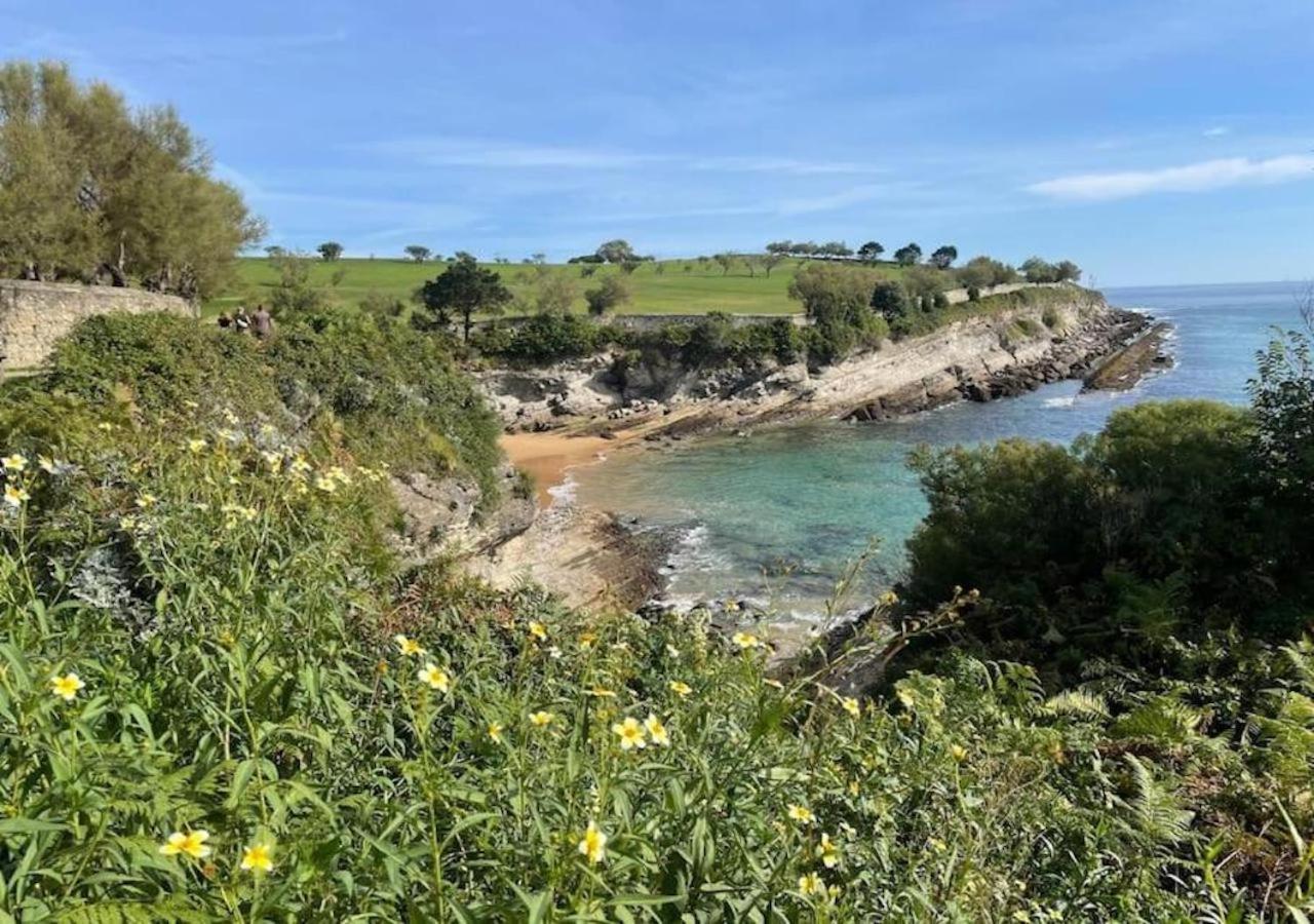 Апартаменты El Pisuco De Lu Entre Puertochico Y El Sardinero Сантандер Экстерьер фото