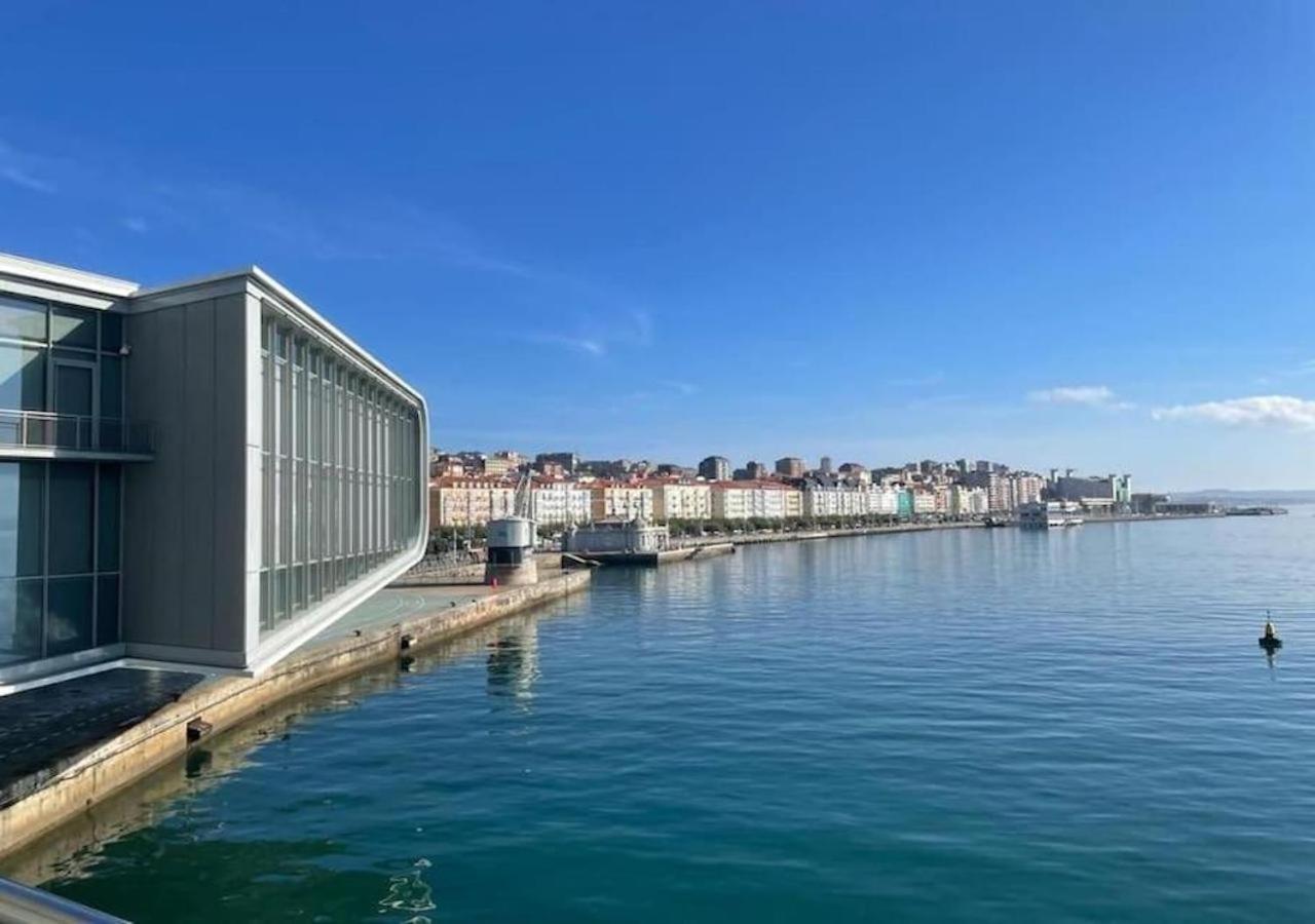 Апартаменты El Pisuco De Lu Entre Puertochico Y El Sardinero Сантандер Экстерьер фото