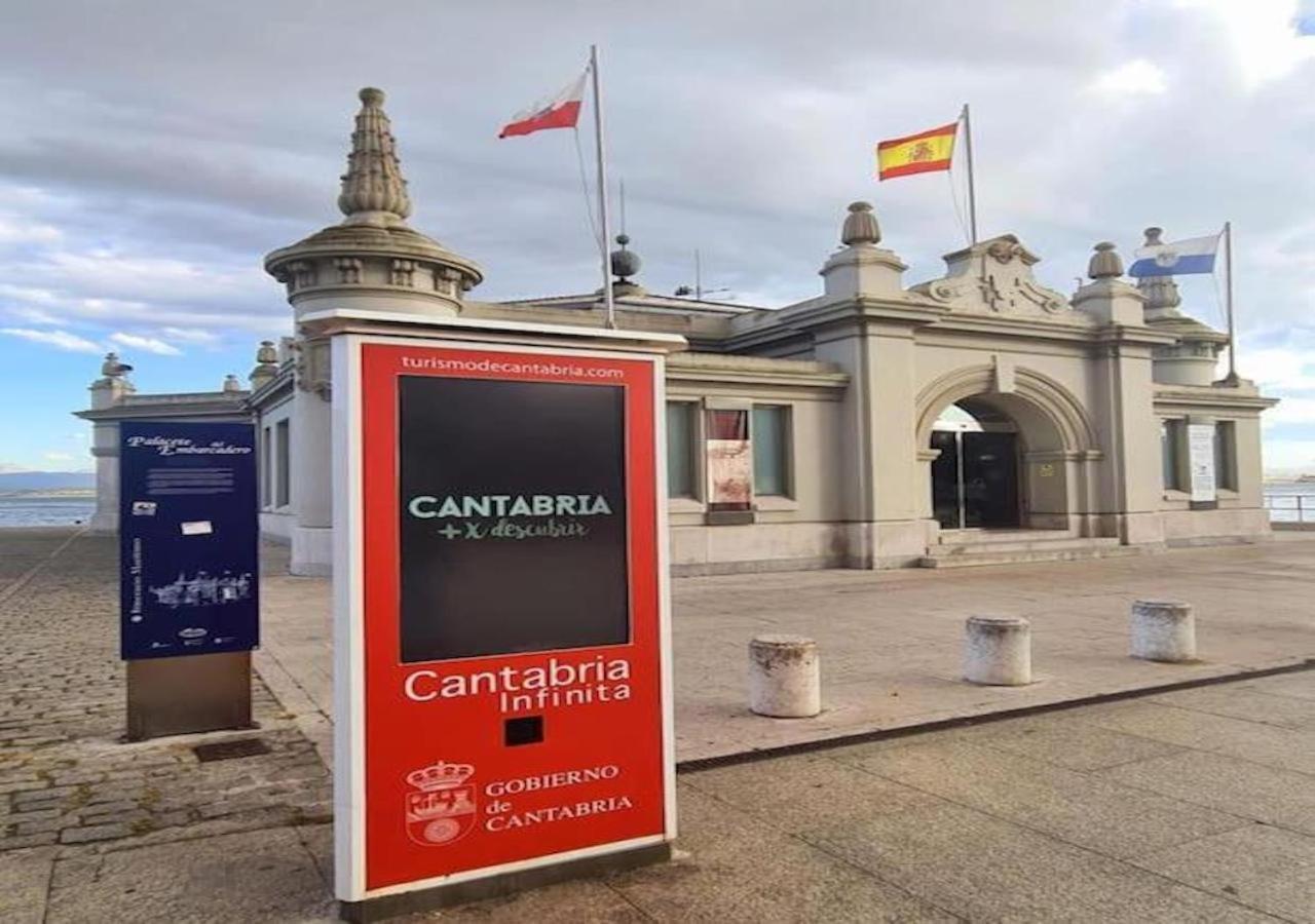 Апартаменты El Pisuco De Lu Entre Puertochico Y El Sardinero Сантандер Экстерьер фото