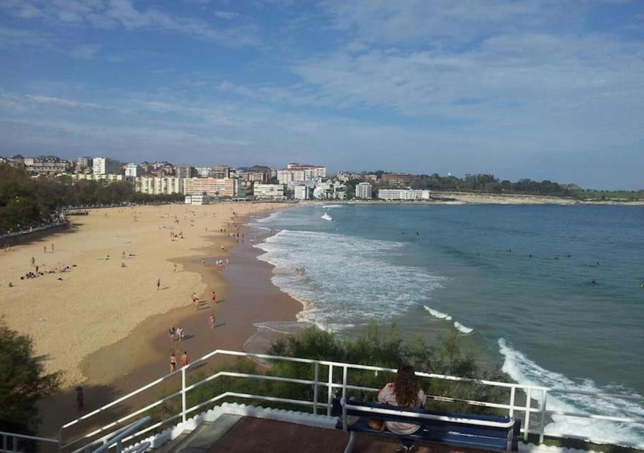Апартаменты El Pisuco De Lu Entre Puertochico Y El Sardinero Сантандер Экстерьер фото