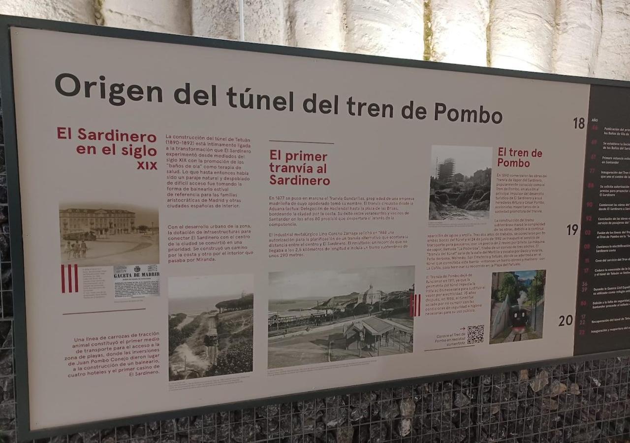 Апартаменты El Pisuco De Lu Entre Puertochico Y El Sardinero Сантандер Экстерьер фото